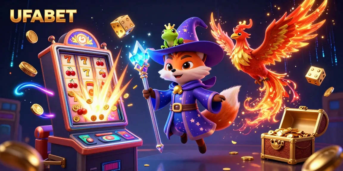 Spin to win with UFABET's exciting slot games, offering vibrant graphics and endless jackpots!