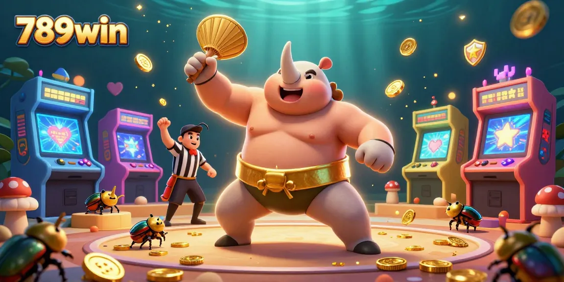 Experience the thrill of 789win's casino action with vibrant scenes and dynamic characters.