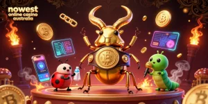 Experience the excitement of the newest online casino Australia with vibrant gaming elements.