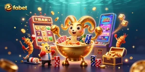 Experience the thrill of fabet with 3D casino characters, vibrant slot machines, and dynamic gameplay!